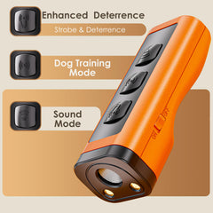 Timrwor Dog Bark Deterrent Devices，Barks No More Dog Training Device(Own or Neighbour'S Dog), Long Range Ultrasonic 50ft, Alternative to Painful Dog Training Collars and Bark Collars,Dog Training