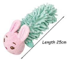 Cute Animal Plush Dog Toy - Squeaky Chew for Chihuahua & Husky