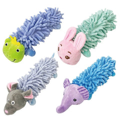 Cute Animal Plush Dog Toy - Squeaky Chew for Chihuahua & Husky