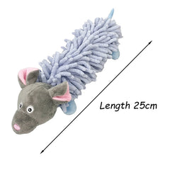 Cute Animal Plush Dog Toy - Squeaky Chew for Chihuahua & Husky